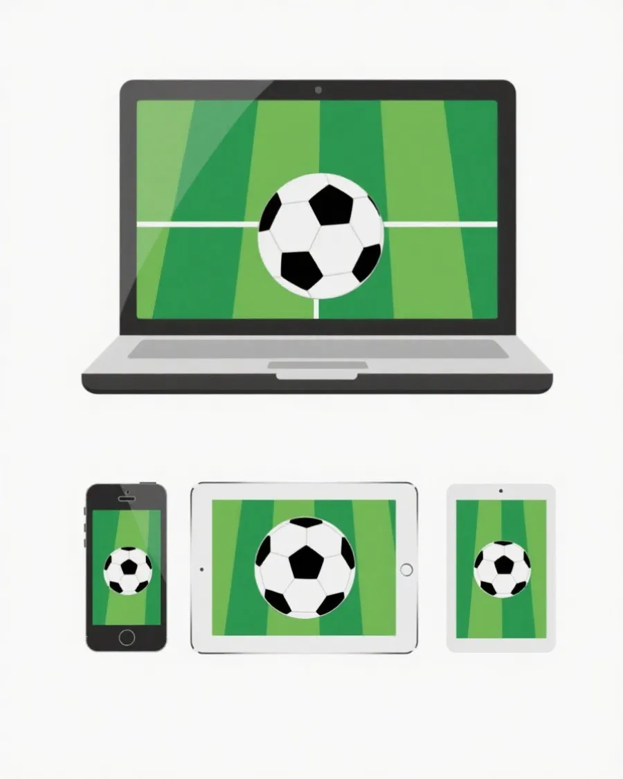 多端观看与设备适配示意